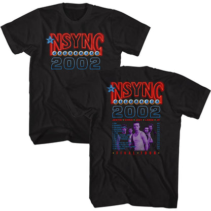 NSYNC Eye-Catching T-Shirt, Celebrity 2002