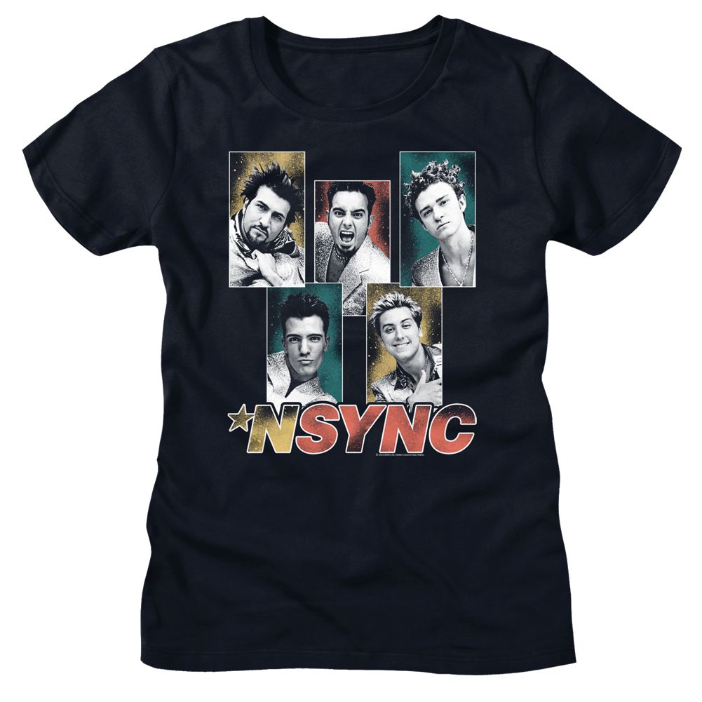 NSYNC T-Shirt, Sparkly Boxes