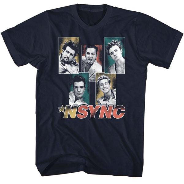NSYNC Eye-Catching T-Shirt, Sparkly Boxes