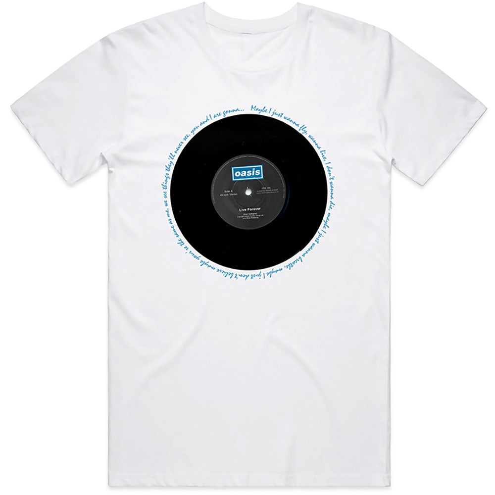 OASIS Attractive T-Shirt, Live Forever Single