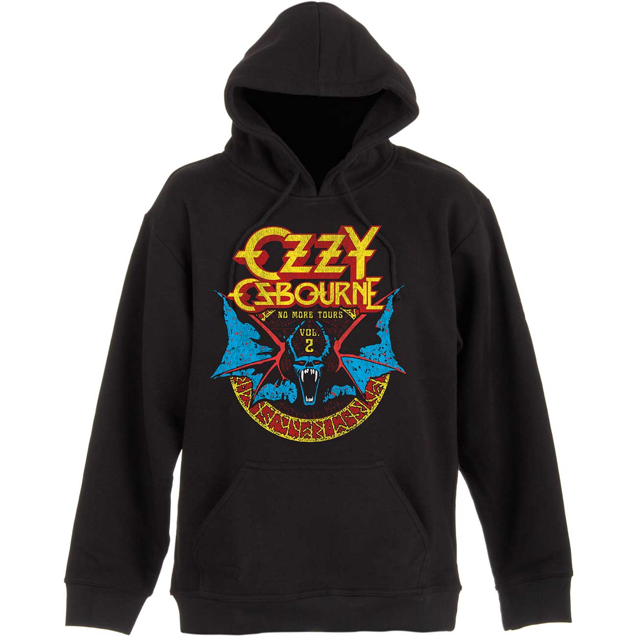 OZZY OSBOURNE Attractive Hoodie, Bat Circle