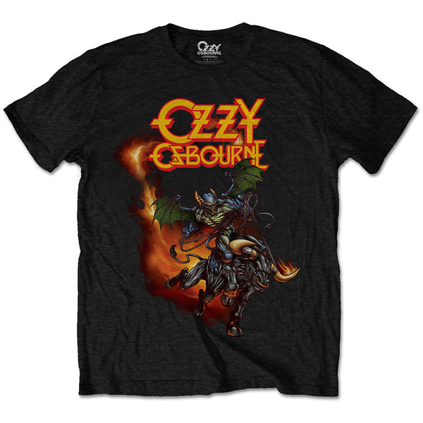 OZZY OSBOURNE Attractive T-Shirt, Demon Bull