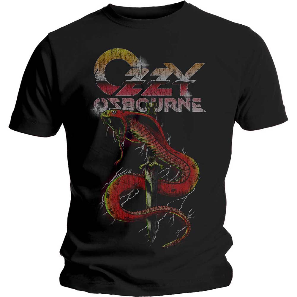 OZZY OSBOURNE Attractive T-Shirt, Vintage Snake