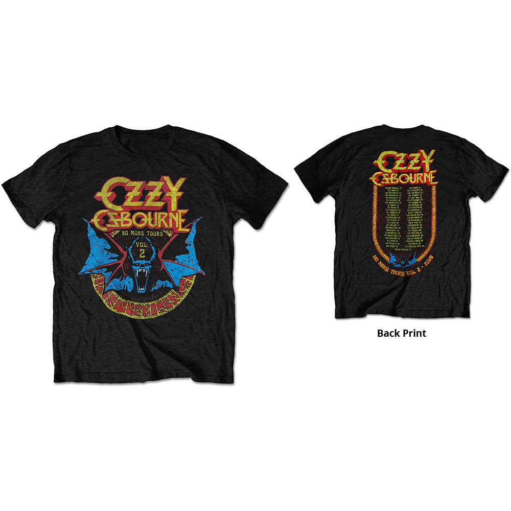 OZZY OSBOURNE Attractive T-Shirt, Bat Circle