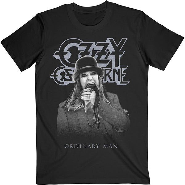 OZZY OSBOURNE Attractive T-Shirt, Ordinary Man Snake Rayograph