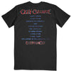 OZZY OSBOURNE Attractive T-Shirt, Blizzard Of Ozz Track List