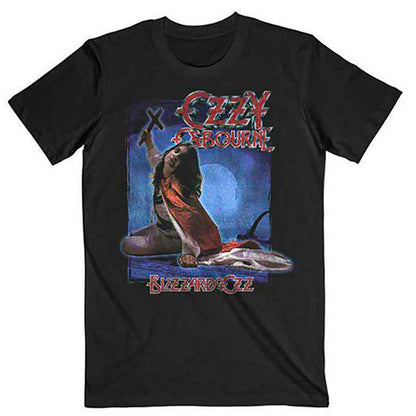 OZZY OSBOURNE Attractive T-Shirt, Blizzard Of Ozz Track List