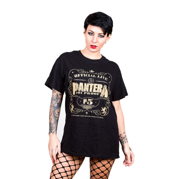 PANTERA Attractive T-Shirt, 101 Proof