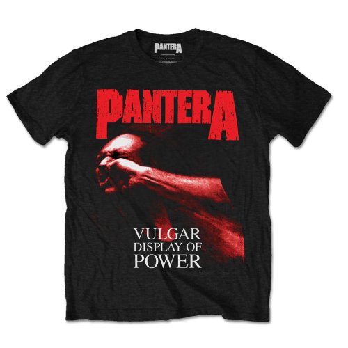 PANTERA Attractive T-Shirt, Red Vulgar