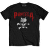 PANTERA Attractive T-Shirt, Horned Skull Stencil