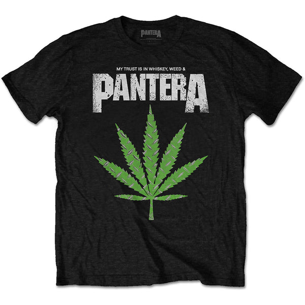 PANTERA Attractive T-Shirt, Whiskey 'N Weed