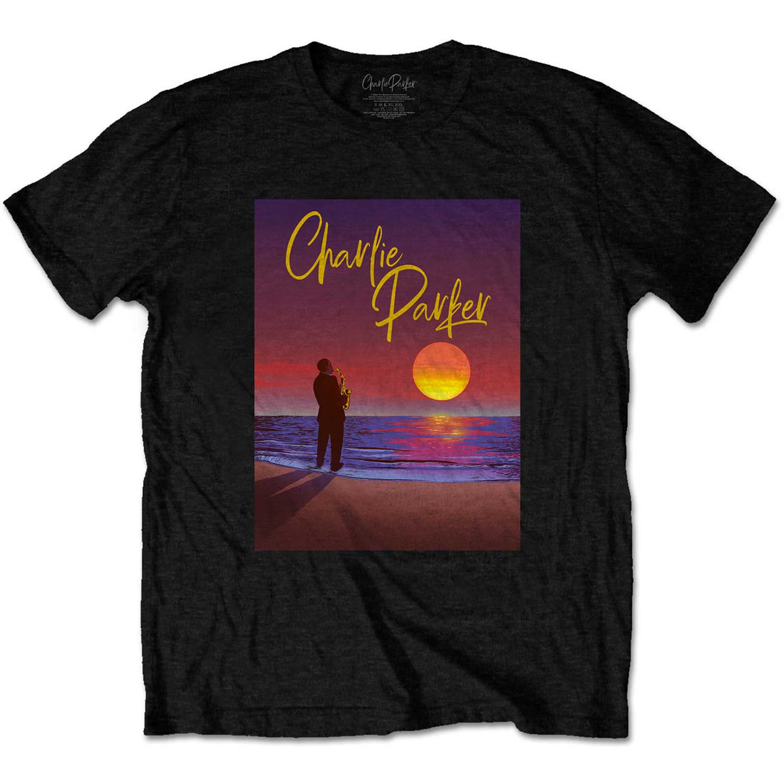 CHARLIE PARKER Attractive T-Shirt, Purple Sunset