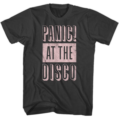 PANIC! AT THE DISCO Eye-Catching T-Shirt, Big Logo