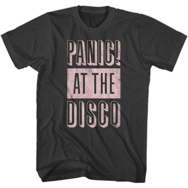 PANIC! AT THE DISCO Eye-Catching T-Shirt, Big Logo