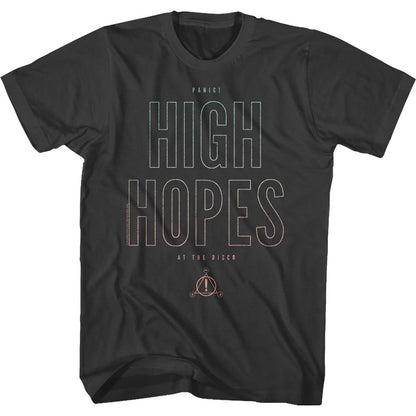 PANIC! AT THE DISCO Eye-Catching T-Shirt, High Hopes