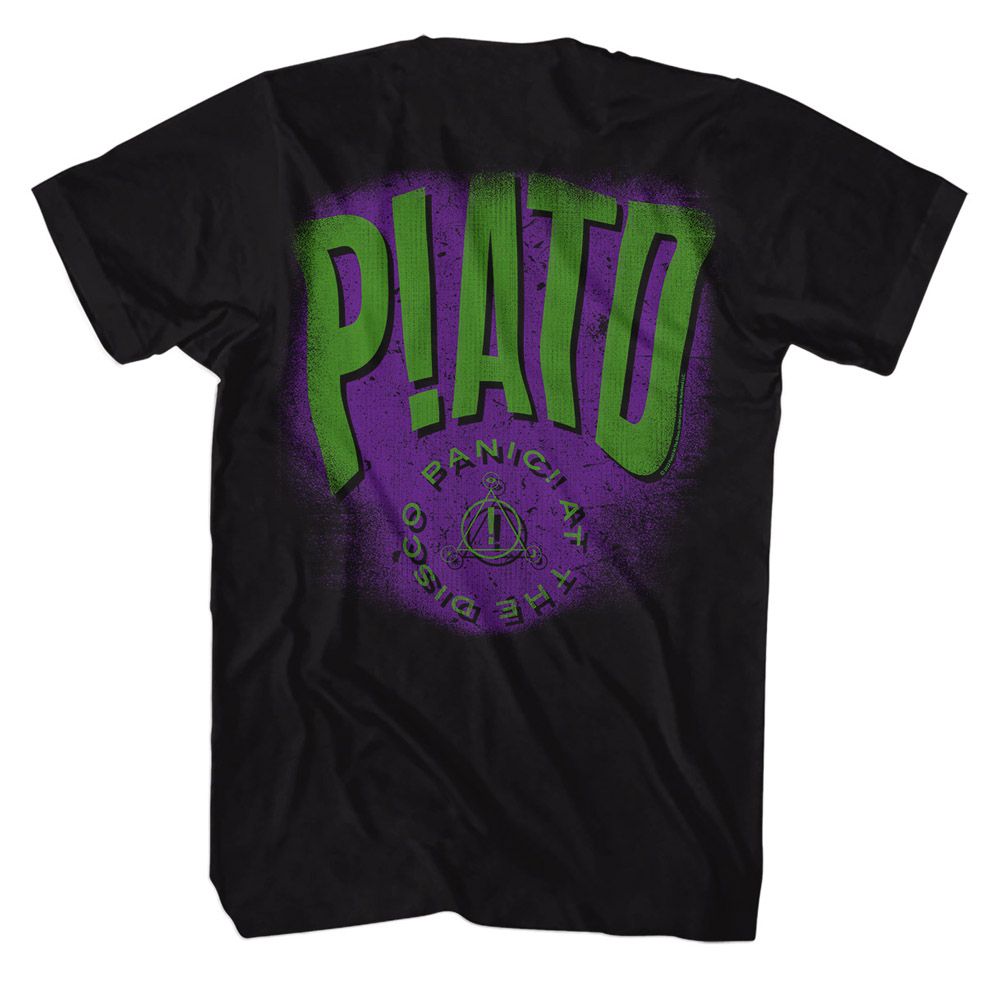 PANIC! AT THE DISCO Eye-Catching T-Shirt, Purple