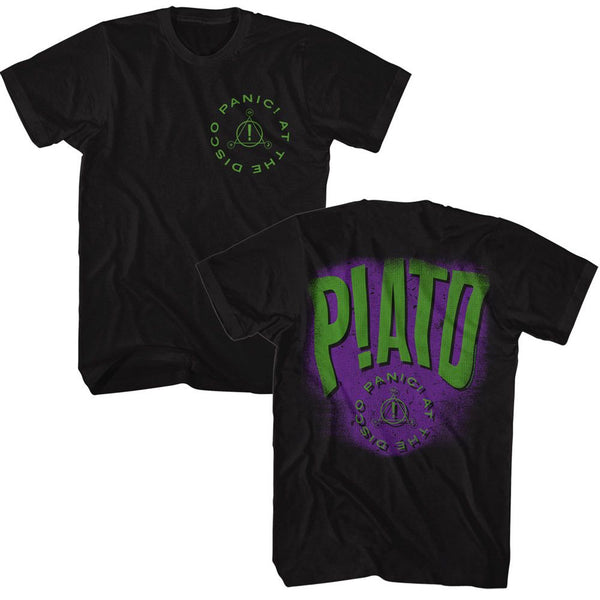 PANIC! AT THE DISCO Eye-Catching T-Shirt, Purple
