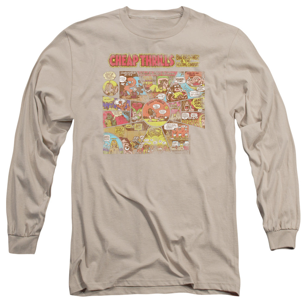 BIG BROTHER AND THE HOLDING COMPANY Impressive Long Sleeve T-Shirt, Cheap Thrills