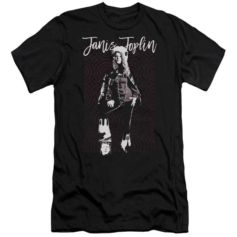 Premium JANIS JOPLIN T-Shirt, Minimal