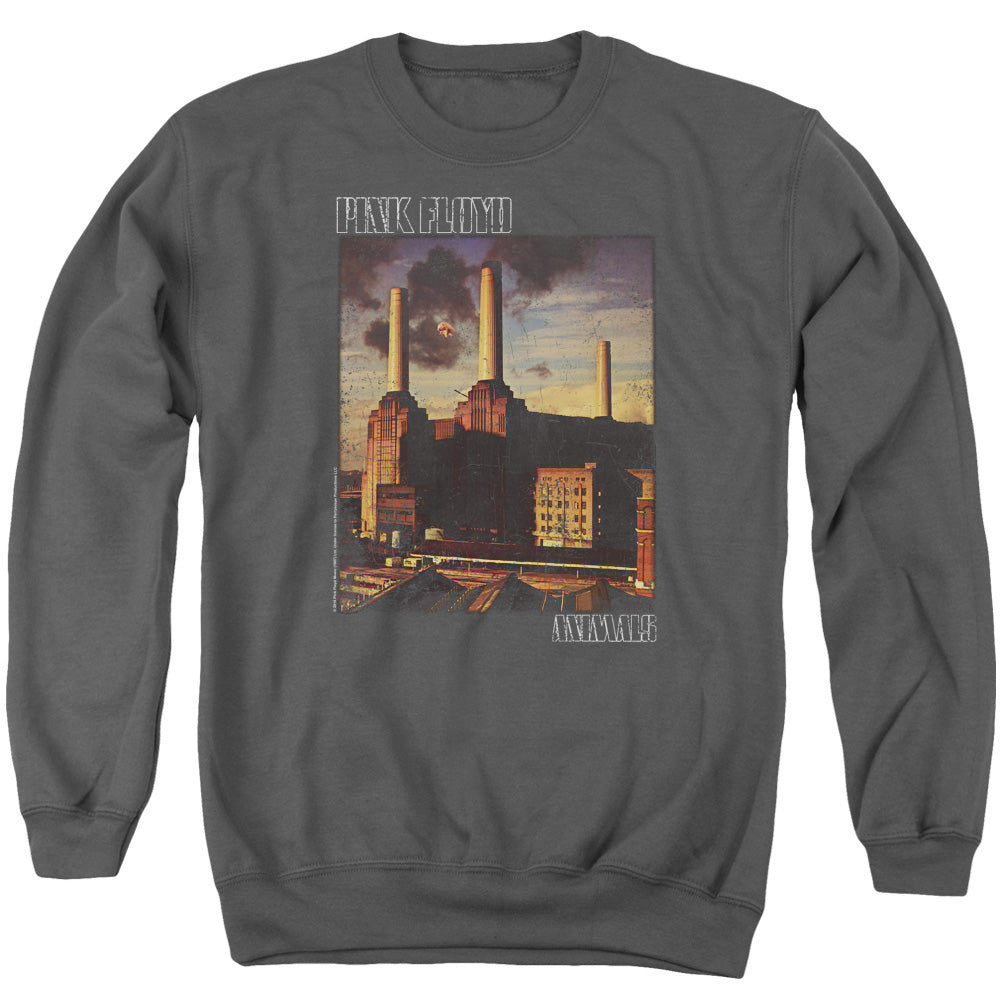 PINK FLOYD Deluxe Sweatshirt, Distressed Animals Cover