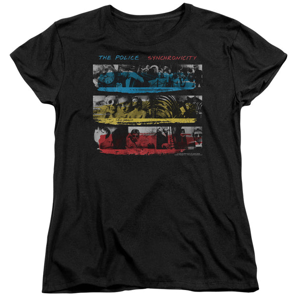 Women Exclusive THE POLICE Impressive T-Shirt, Syncronicity