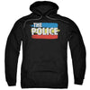 Premium THE POLICE Hoodie, Stripes Logo