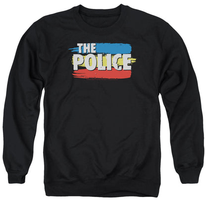 THE POLICE Deluxe Sweatshirt, Stripes Logo