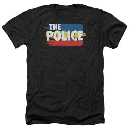 THE POLICE Deluxe T-Shirt, Stripes Logo