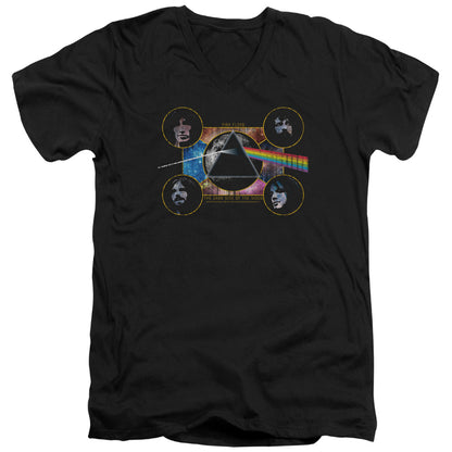 V-Neck PINK FLOYD T-Shirt, Dark Side Heads