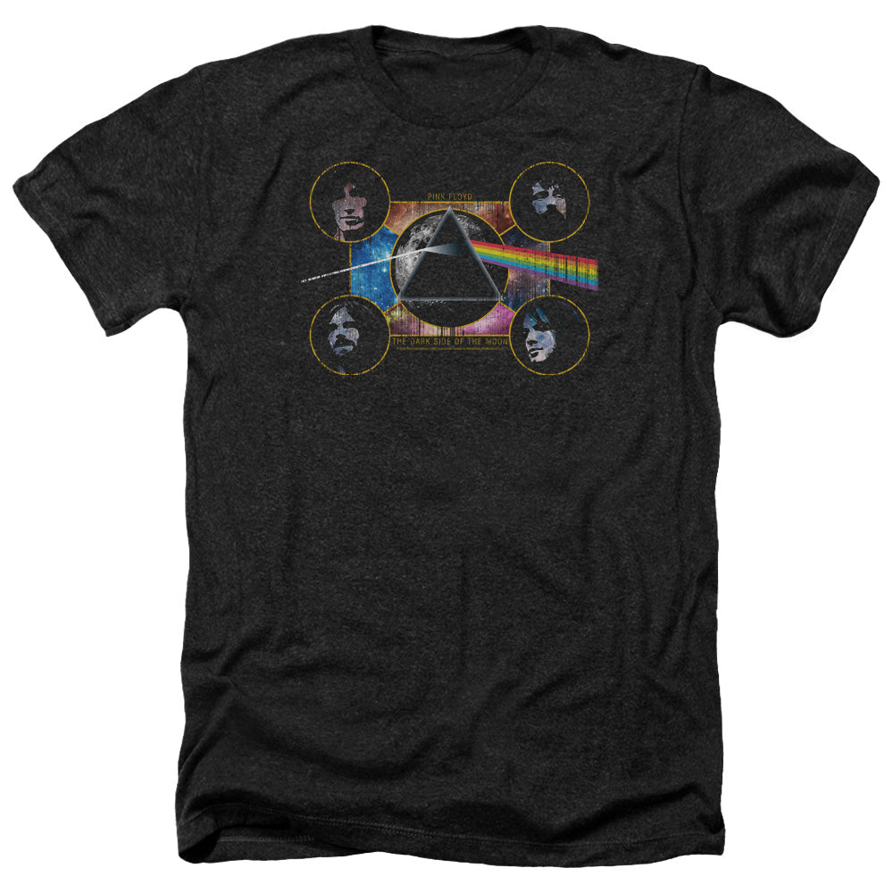 PINK FLOYD Deluxe T-Shirt, Dark Side Heads