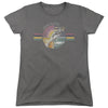 Women Exclusive PINK FLOYD Impressive Charcoal T-Shirt, Welcome To The Machine