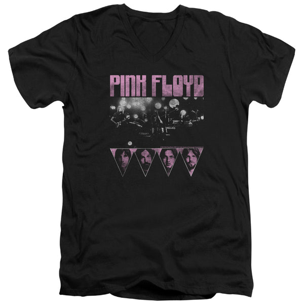 V-Neck PINK FLOYD T-Shirt, Pink Four