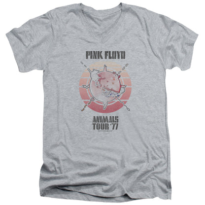 V-Neck PINK FLOYD T-Shirt, Animals Tour &