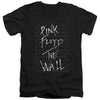V-Neck PINK FLOYD T-Shirt, The Wall 2
