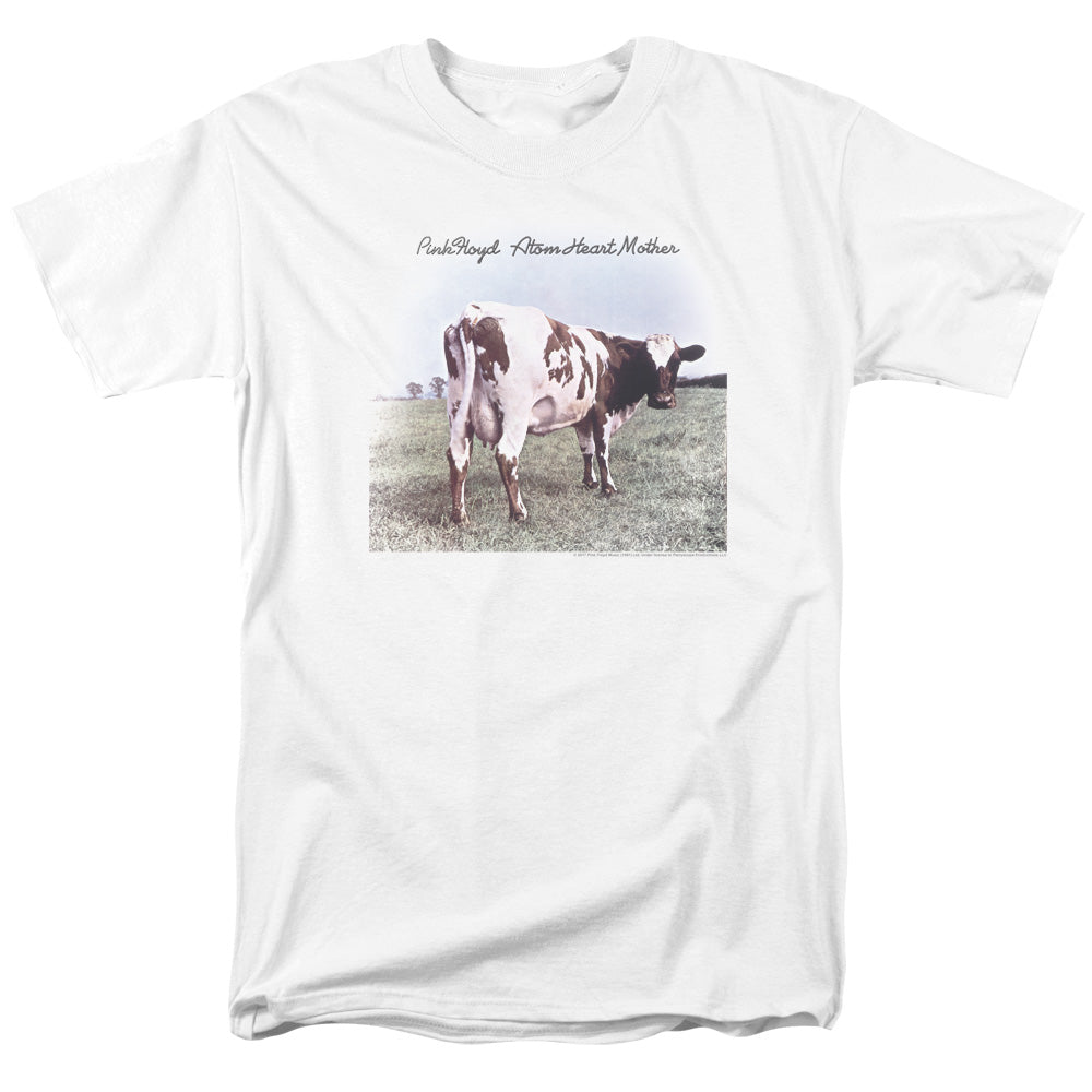 PINK FLOYD Impressive White T-Shirt, Atom Heart Mother