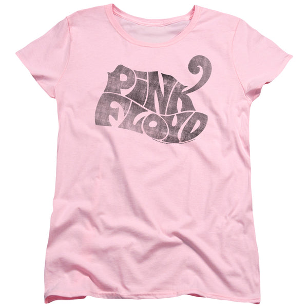 Women Exclusive PINK FLOYD Impressive T-Shirt, Distressed Logo