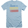 Premium THE POLICE Light Blue T-Shirt, 83