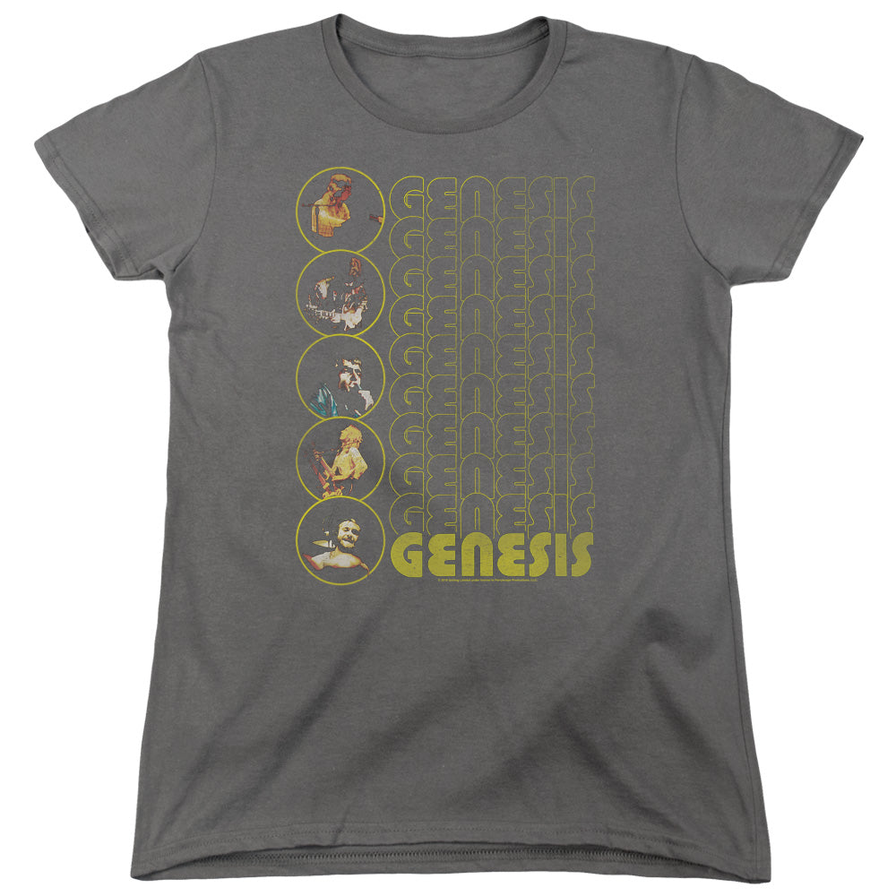 Women Exclusive GENESIS Impressive Charcoal T-Shirt, Carpet Crawlers