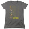 Women Exclusive GENESIS Impressive Charcoal T-Shirt, Carpet Crawlers
