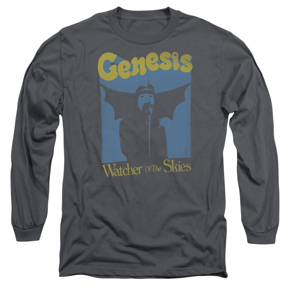 GENESIS Impressive Long Sleeve Charcoal T-Shirt, Watcher of The Skies