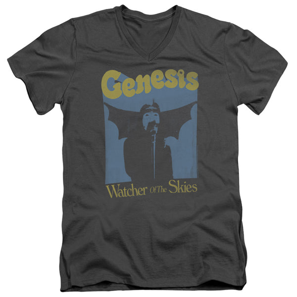V-Neck GENESIS Charcoal T-Shirt, Watcher of The Skies