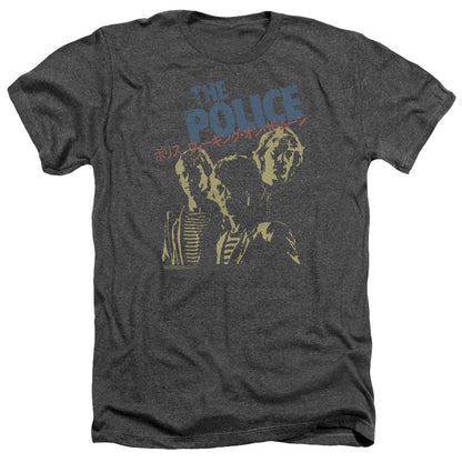 THE POLICE Deluxe T-Shirt, Japanese Poster