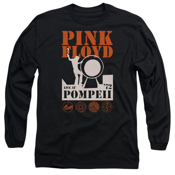 PINK FLOYD Impressive Long Sleeve T-Shirt, Pompeii 1972