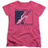 Women Exclusive PINK FLOYD Impressive Hot Pink T-Shirt, Welcome To The Machine