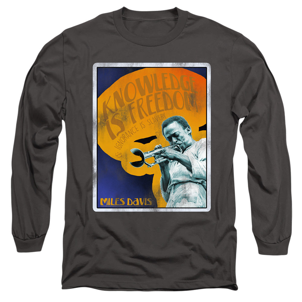 MILES DAVIS Impressive Long Sleeve T-Shirt, Knowledge and Ignorance