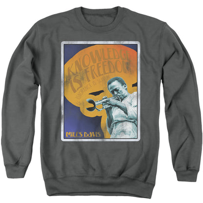 MILES DAVIS Deluxe Sweatshirt, Knowledge and Ignorance