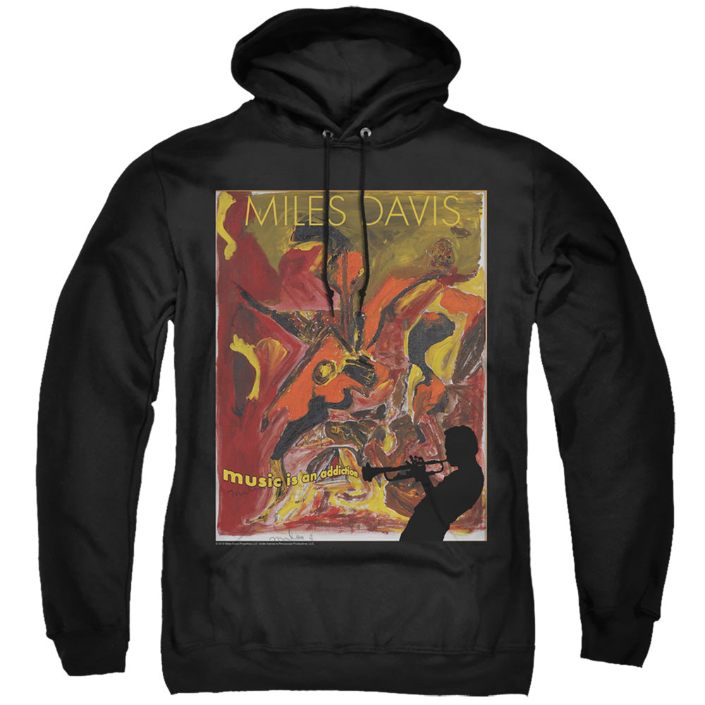 Premium MILES DAVIS Hoodie, Addiction