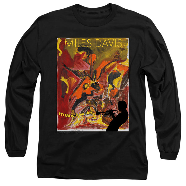 MILES DAVIS Impressive Long Sleeve T-Shirt, Addiction