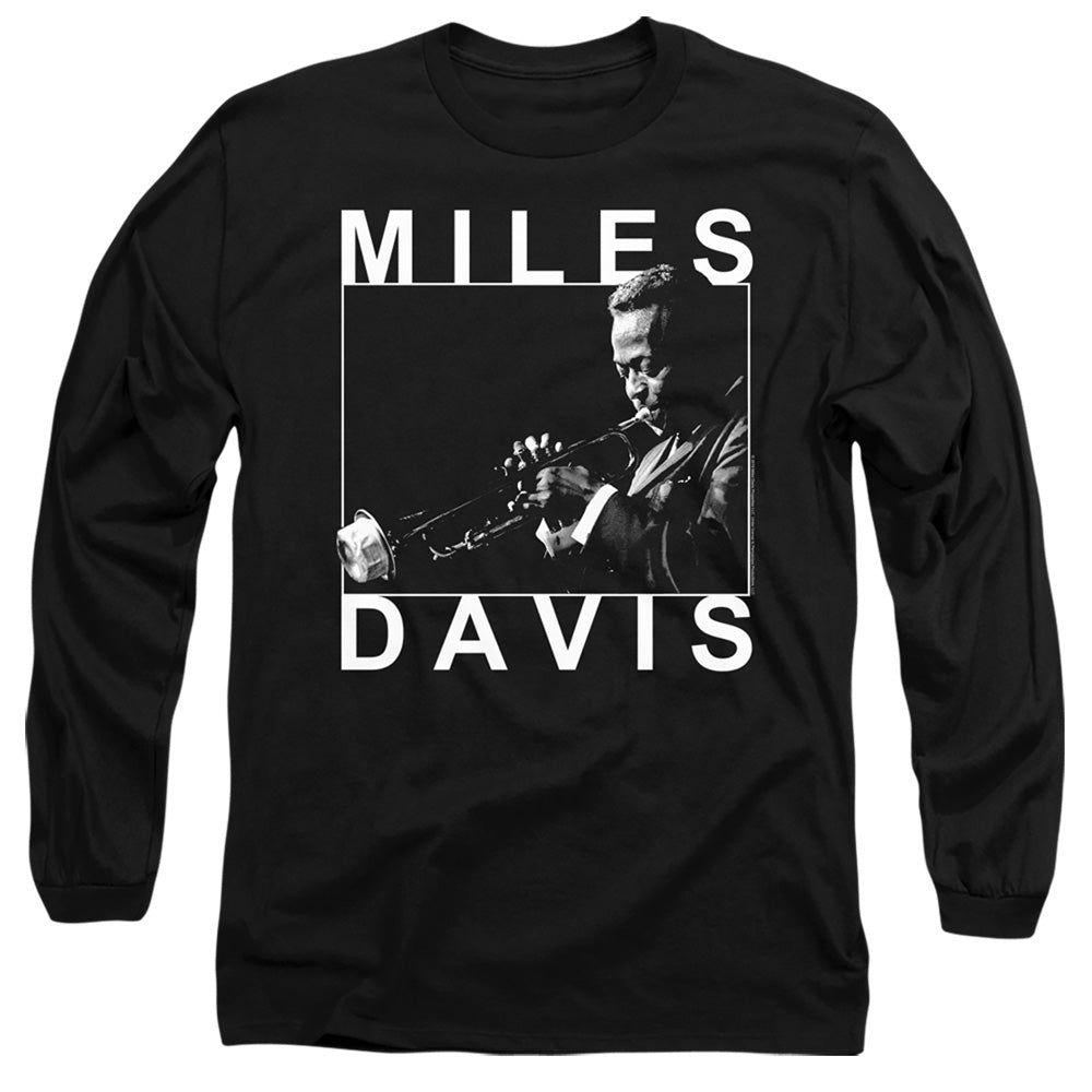 MILES DAVIS Impressive Long Sleeve T-Shirt, Monochrome