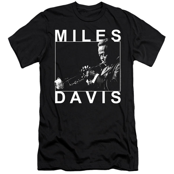 Premium MILES DAVIS T-Shirt, Monochrome